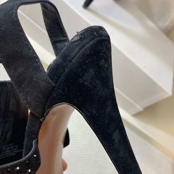 BCBGeneration platform gem ultra high heels leather uppers  7.5 gothcore - Picture 6 of 11